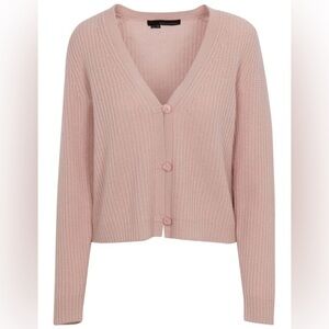 NWT 360 Cashmere Tallulah Cardigan Light Dusty Pink
